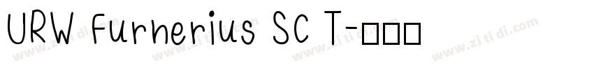 URW Furnerius SC T字体转换